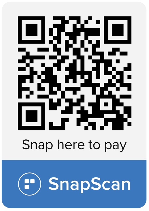 SnapScan QR code for paying Sole Sacraty